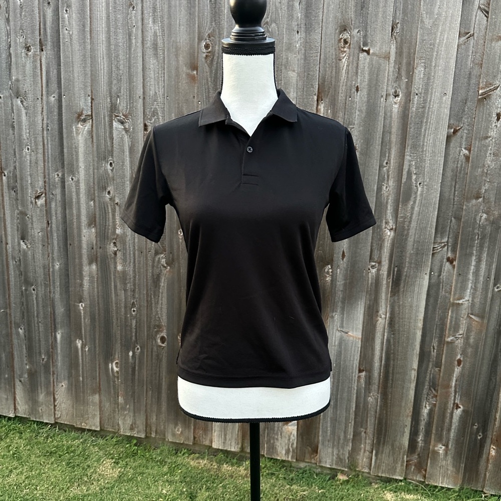 Nautica Kids Black School Uniform Shirt EUC